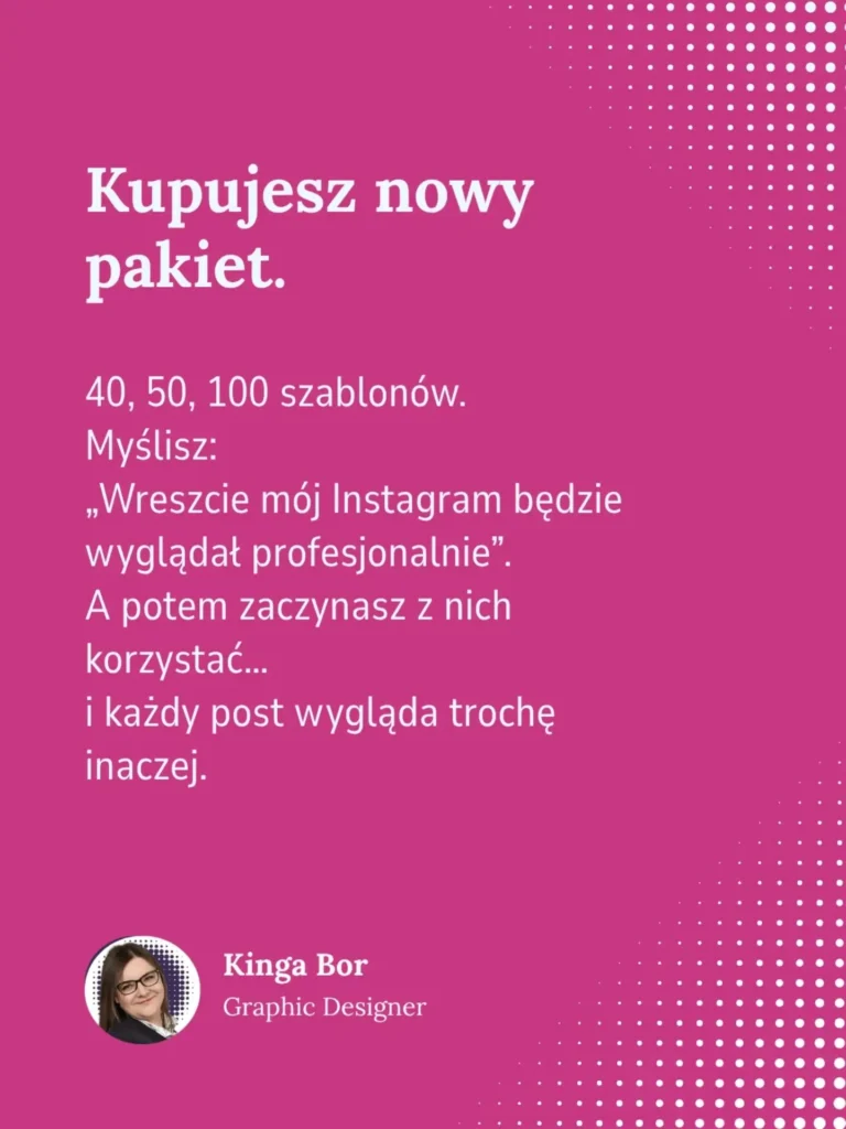 Instagram post from okiemgraficzki. This post is in position 1.