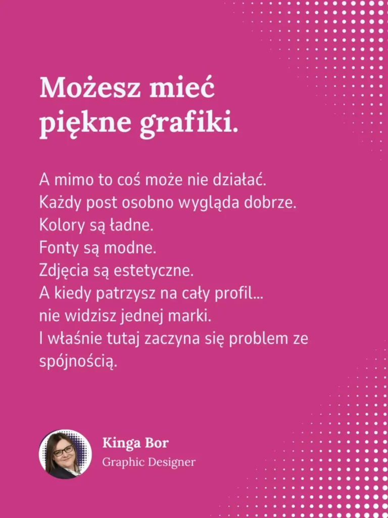 Instagram post from okiemgraficzki. This post is in position 1.